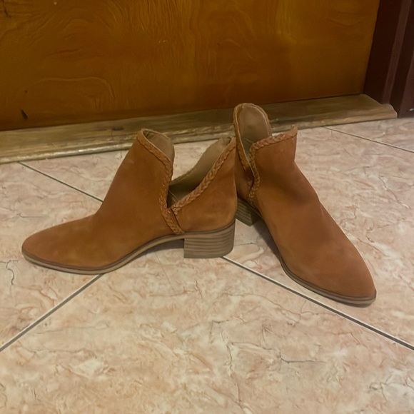 Terracotta Brown Suede Boot - Picture 3 of 8